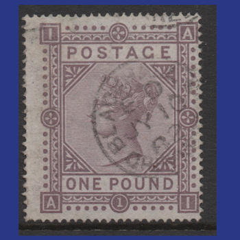 Great Britain 1878 £1 brown-lilac
